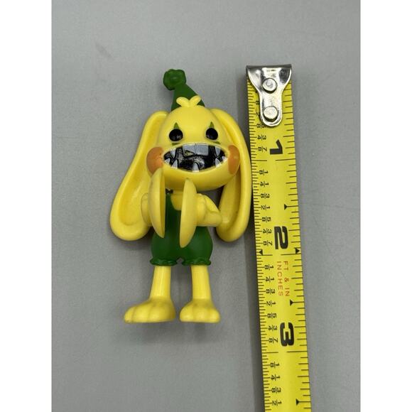 Poppy Playtime BUNZO BUNNY Loose PVC 3” Yellow Figure - Picture 4 of 4